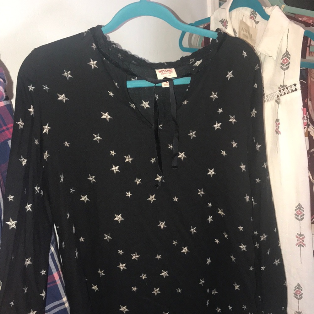 Long sleeve star dress